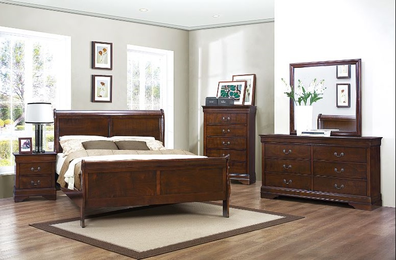 American Design Furniture by Monroe - Louis Phillip Bedroom Collection